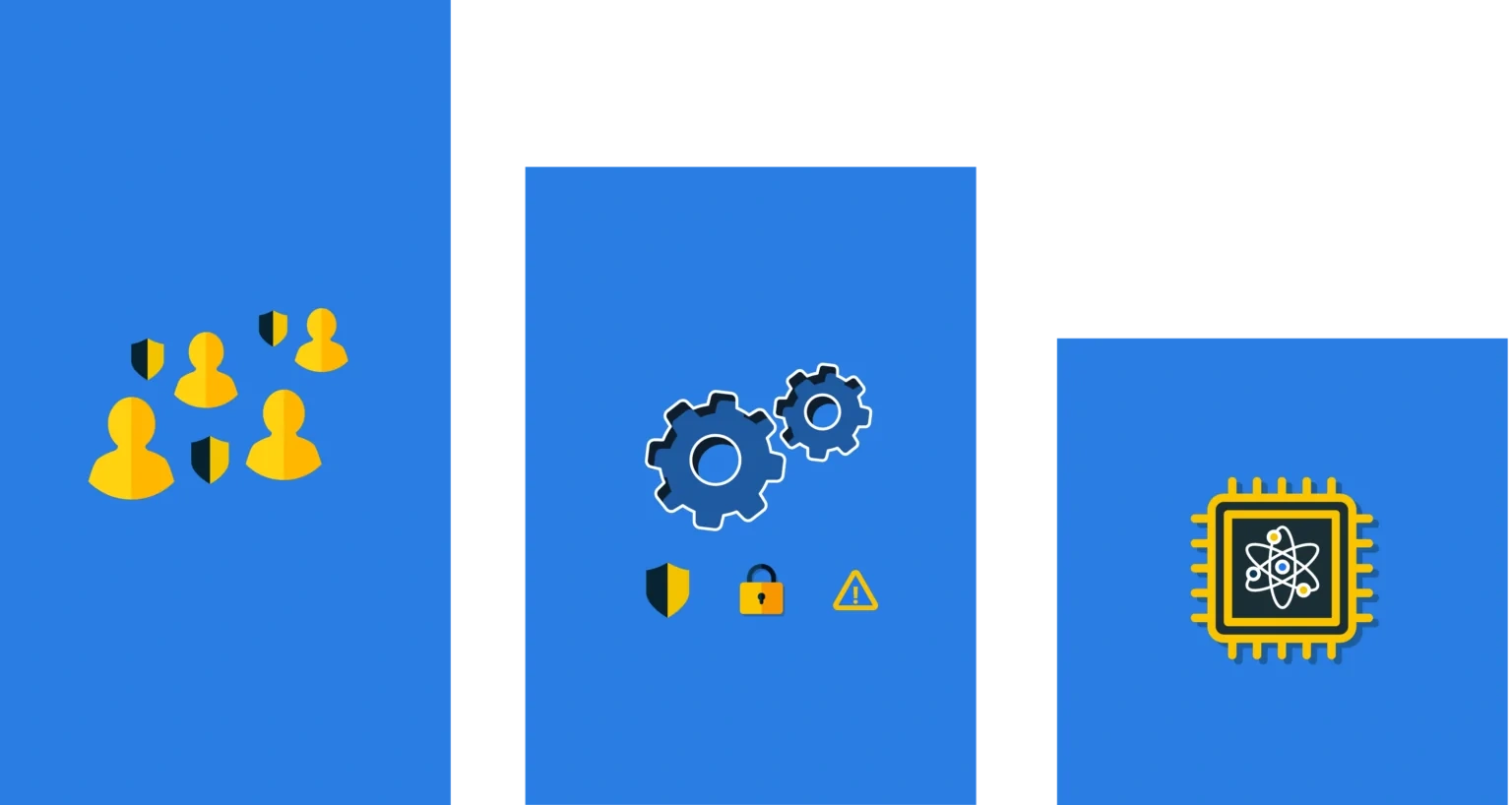The three pillars of cyber security